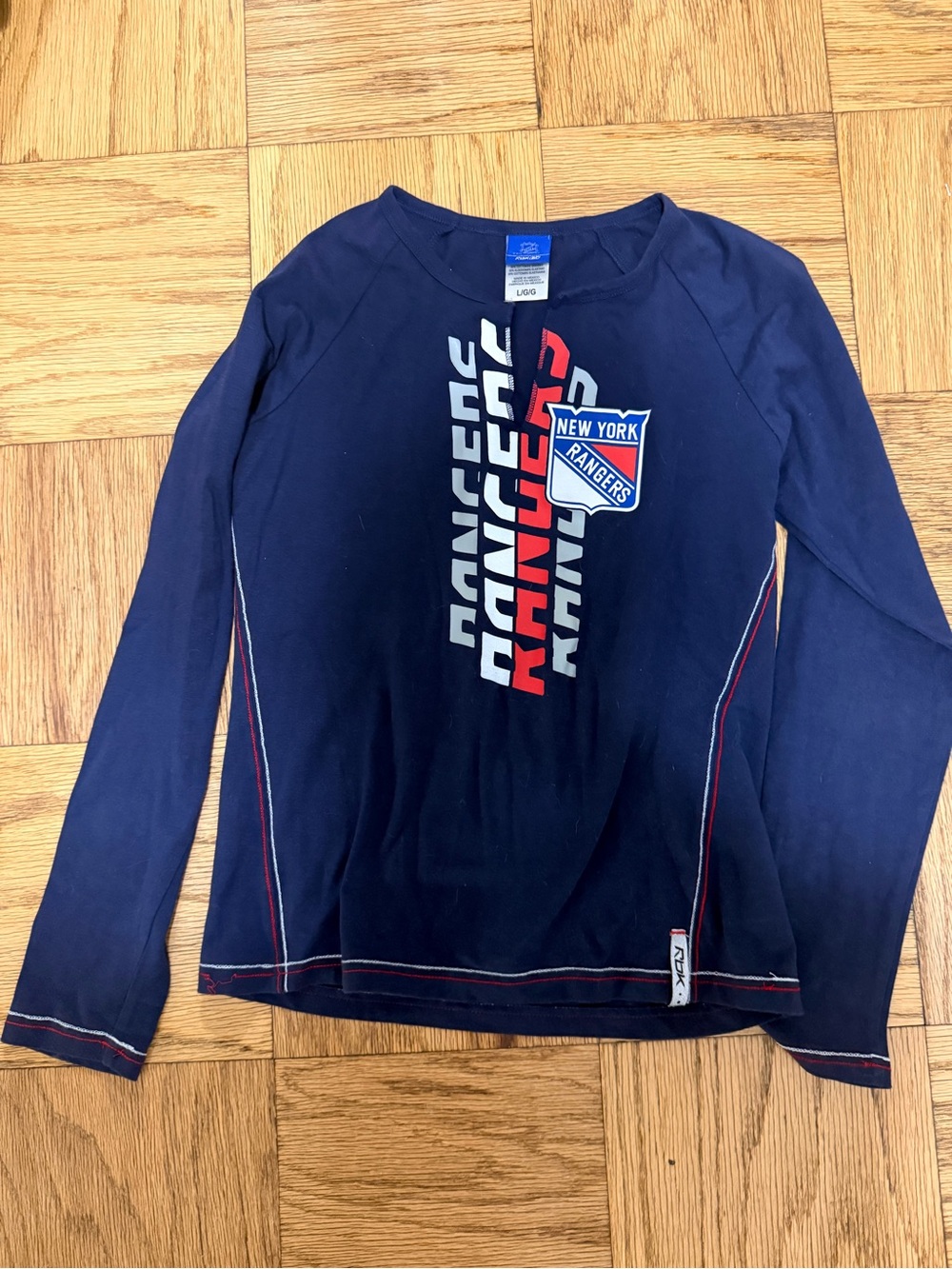 New York Rangers Long Sleeve Shirt